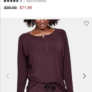 under armour recovery sleepwear